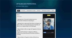 Desktop Screenshot of drpena.com.mx